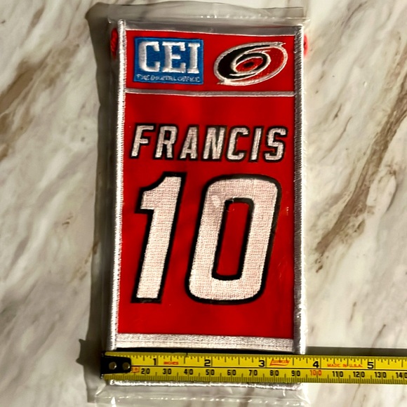 2 Carolina Hurricanes Ron Francis 10 Mini Banners - Picture 3 of 4